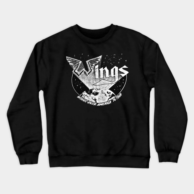 Wings Crewneck Sweatshirt by Sketchead